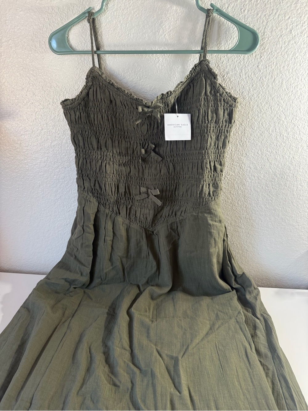 American Eagle Olive Green Dress size S